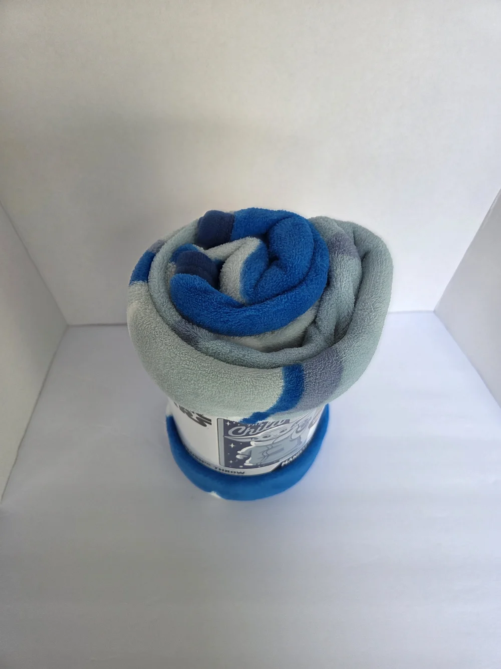 Brand New Star Wars The Child Plush Throw - Light Blue, Blue, Gray